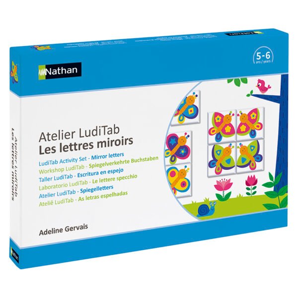 Atelier LudiTab - Les lettres miroirs